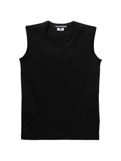 Junya Watanabe Sleeveless T-shirt In Black