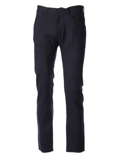 Junya Watanabe Slim Fit Trousers In Blue