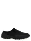 Junya Watanabe Slip On Mules Wave Sole In Black