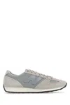 Junya Watanabe Casual Sneakers With Rubber Sole And Mesh Panels In Gray