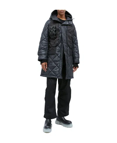 Junya Watanabe Stitch Anti-tear Coat In Black