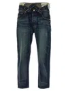 Junya Watanabe Levi's® Jeans Contrast Stitching In Blue