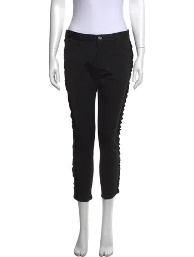 Pre-owned Junya Watanabe Straight Leg Pants In Black