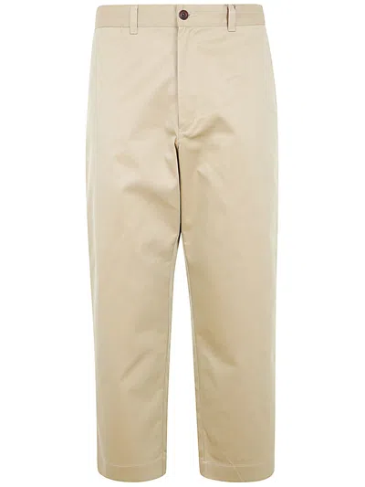 Junya Watanabe Straight Leg Trouser In Brown