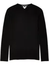 Junya Watanabe Stretch Fitted T-shirt In Black