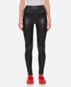 Junya Watanabe Faux-leather Leggings In Black