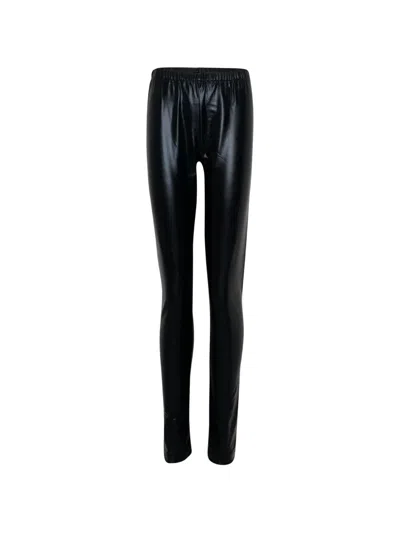 Junya Watanabe Stretch-design Leggings In Black