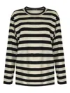 Junya Watanabe Striped Crew Neck Top