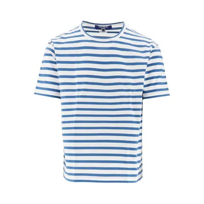 Junya Watanabe Striped Boxy Fit T-shirt In Multi