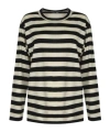 Junya Watanabe Striped Crew Neck Top