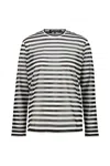 Junya Watanabe Striped Long-sleeve Top In Multicolour
