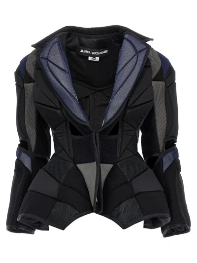 Junya Watanabe Structured Jacket In Multicolor