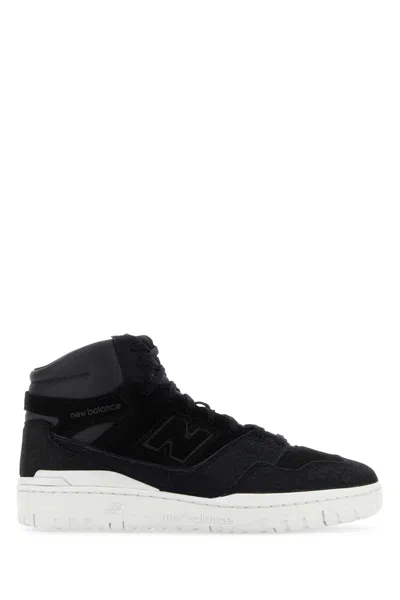 Junya Watanabe Suede Sneaker Bb650 Collaboration For Men In Black