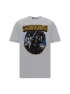Junya Watanabe Cotton Scorpions Crew Neck T-shirt With Print