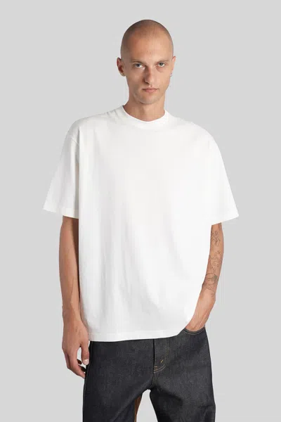 Junya Watanabe T-shirt In White Cotton In Multi