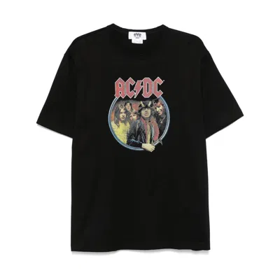 Junya Watanabe Ac/dc T-shirt In Black