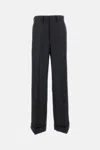 Junya Watanabe Tailored Wool Trousers In Black