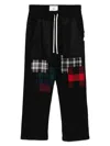 Junya Watanabe Tartan Check-patchwork Sweatpants