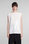 Junya Watanabe Topwear In White Polyester In White