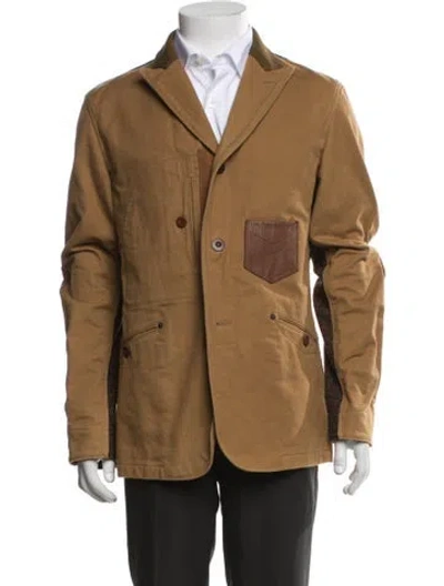Pre-owned Junya Watanabe Tweed Pattern Jacket In Neutrals