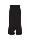 Junya Watanabe Polyester Twill Pants In Black