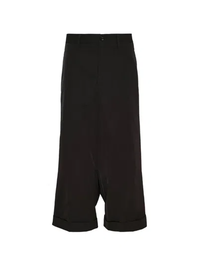 Junya Watanabe Polyester Twill Pants In Black