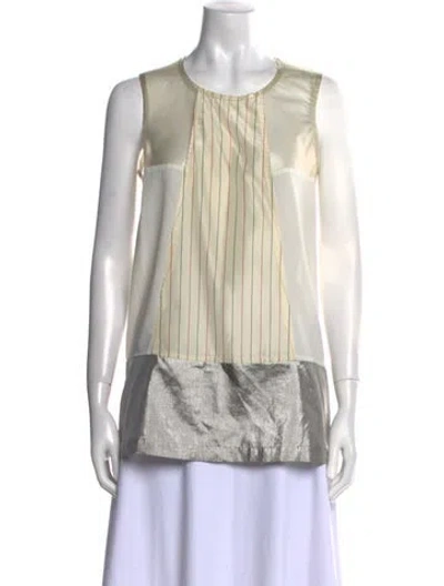 Pre-owned Junya Watanabe Vintage 1995 Top In Silver