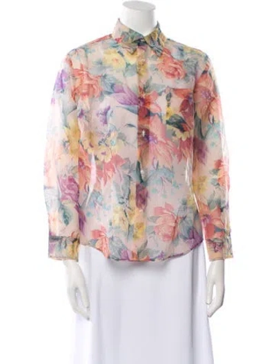 Pre-owned Junya Watanabe Vintage 2000 Button-up Top In Pink