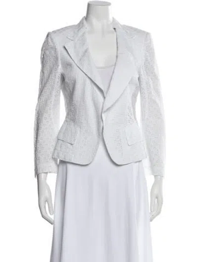 Pre-owned Junya Watanabe Vintage 2000's Evening Jacket In White