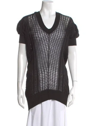 Pre-owned Junya Watanabe Vintage 2000's Sweater In Black