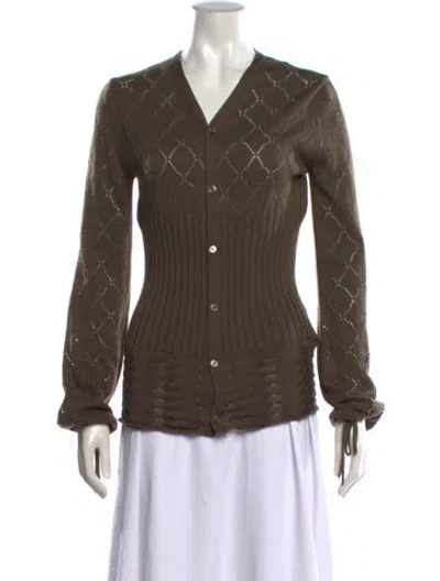 Pre-owned Junya Watanabe Vintage 2002 Sweater In Green