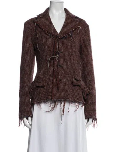 Pre-owned Junya Watanabe Vintage 2003 Jacket In Brown