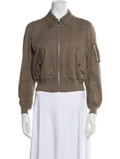 Pre-owned Junya Watanabe Vintage 2004 Bomber Jacket In Neutral