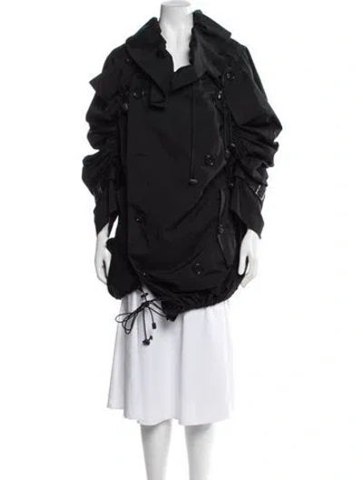 Pre-owned Junya Watanabe Vintage 2005 Coat In Black