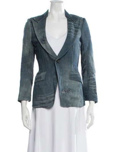 Pre-owned Junya Watanabe Vintage 2005 Denim Jacket In Blue