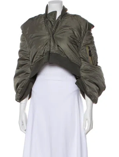 Pre-owned Junya Watanabe Vintage 2006 Bolero In Green