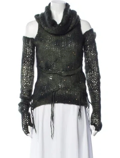 Pre-owned Junya Watanabe Vintage 2006 Sweater In Green