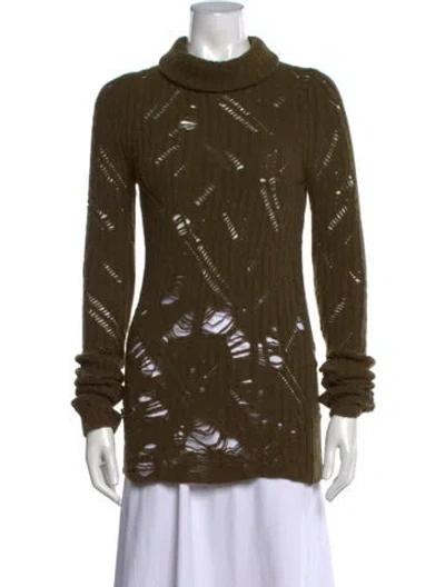 Pre-owned Junya Watanabe Vintage 2006 Sweater In Green