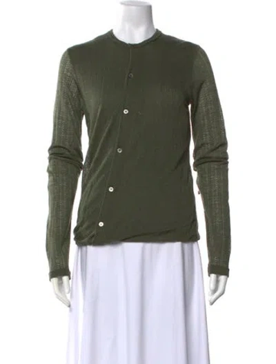 Pre-owned Junya Watanabe Vintage 2006 Sweater In Green