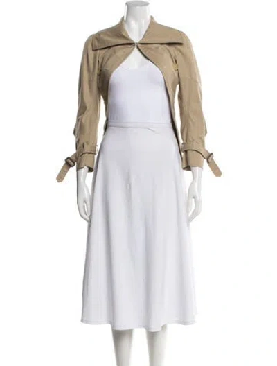 Pre-owned Junya Watanabe Vintage 2006 Trench Coat In Neutrals