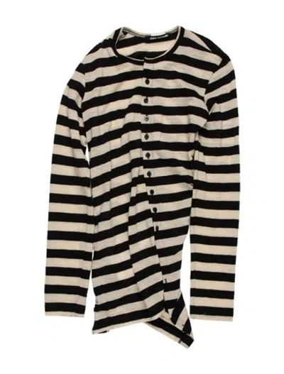Pre-owned Junya Watanabe Vintage 2007 Sweater In Black/neutrals