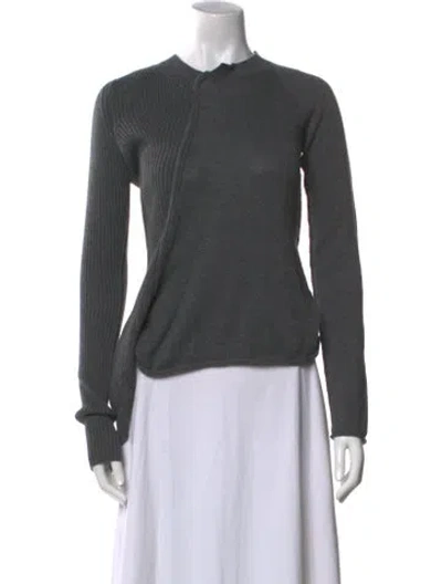 Pre-owned Junya Watanabe Vintage 2007 Sweater In Gray