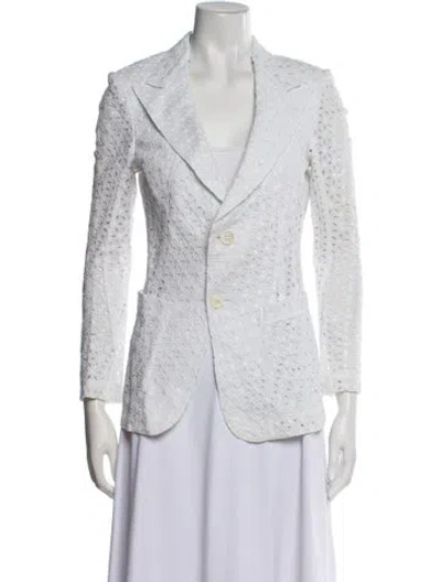 Pre-owned Junya Watanabe Vintage 2009 Blazer In White