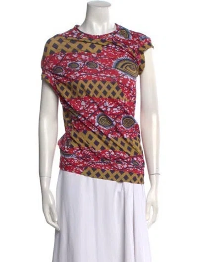 Pre-owned Junya Watanabe Vintage 2009 Blouse In Red
