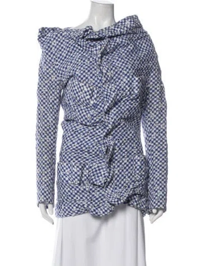 Pre-owned Junya Watanabe Vintage 2009 Evening Jacket In Blue