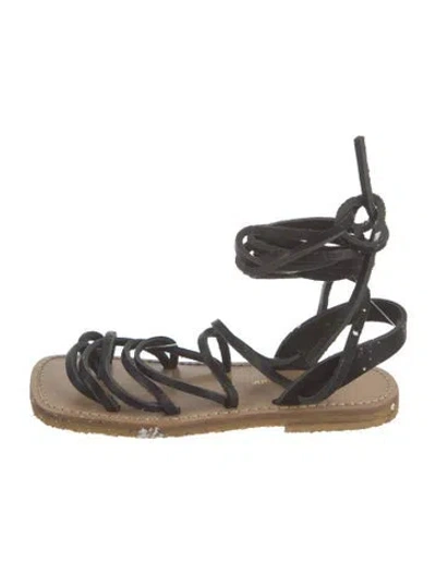 Pre-owned Junya Watanabe Vintage 2009 Gladiator Sandals In Green