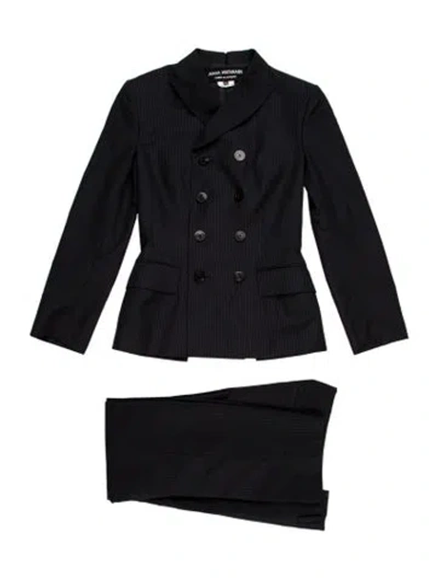 Pre-owned Junya Watanabe Vintage 2010 Pantsuit In Black