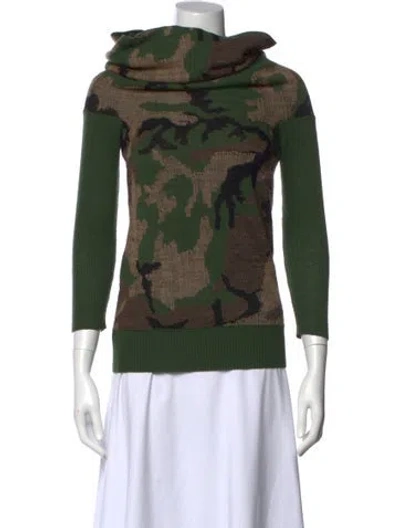 Pre-owned Junya Watanabe Vintage 2010 Sweater In Green