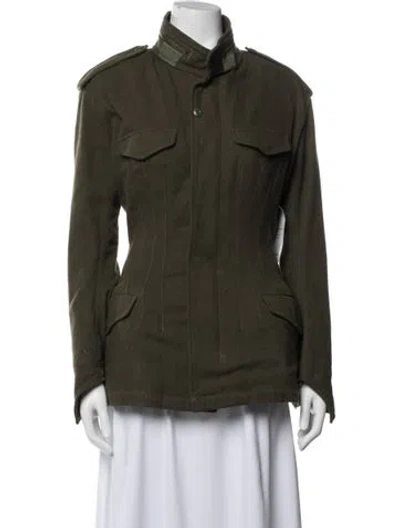 Pre-owned Junya Watanabe Vintage 2010 Utility Jacket In Green