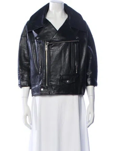 Pre-owned Junya Watanabe Vintage 2011 Biker Jacket In Black